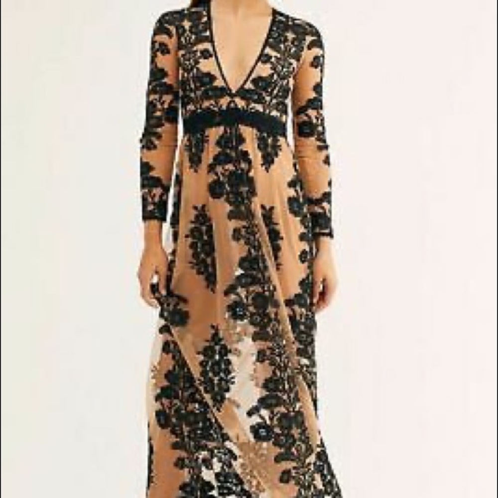 For Love & Lemons Temecula Maxi Dress.